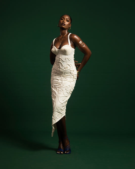 Ivory Bloom Dress