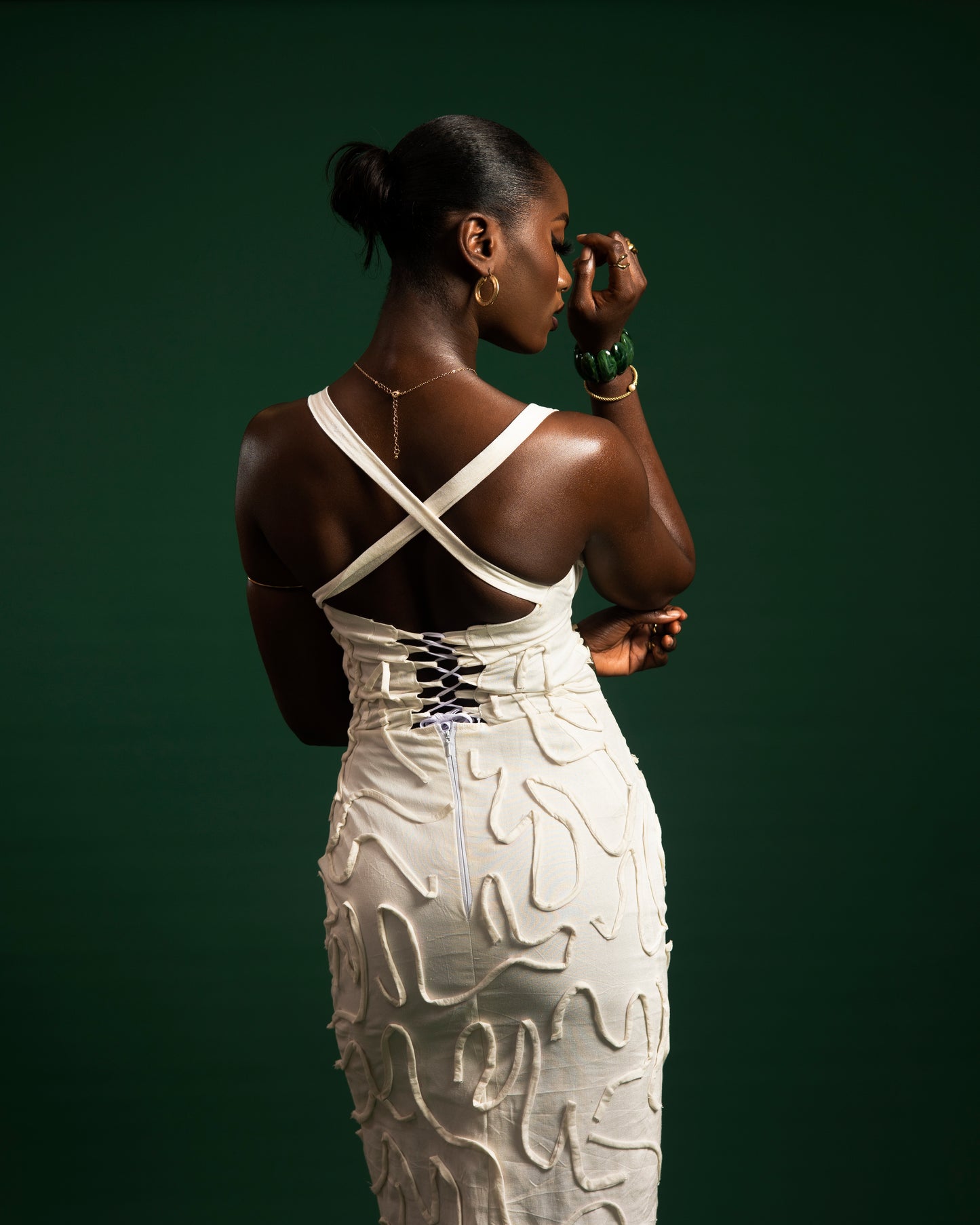 Ivory Bloom Dress